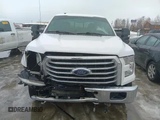 2017 Ford F-150 XL with VIN 1FTEW1EG0HKD71630, listed as a Copart auction lot 51707365 with 117,701 mi miles and Salvage Title. Bid and sale history available at carsss.com. Image 5.