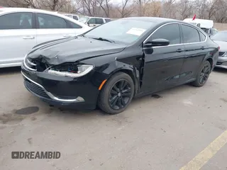 2015 Chrysler 200 Limited with VIN 1C3CCCABXFN568858, listed as a IAAI auction lot 41732534 with 110,640 mi miles. Bid and sale history available at carsss.com. Image 17.