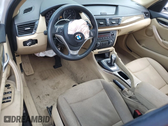 2013 BMW X1 28i with VIN WBAVM1C54DVW42668, listed as a Copart auction lot 47722045 with 71,450 mi miles and Salvage Title. Bid and sale history available at carsss.com. Image 8.