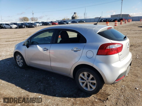 2014 Kia Rio EX with VIN KNADN5A36E6359072, listed as a Copart auction lot 78525594 with 87,226 mi miles and Salvage Title. Bid and sale history available at carsss.com. Image 2.