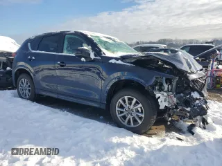 2024 Mazda CX-5 S Preferred with VIN JM3KFBCL6R0488898, listed as a Copart auction lot 44426945 with 5,888 mi miles and Salvage Title. Bid and sale history available at DreamBid. Image 4.