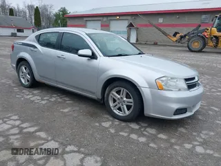 2012 Dodge Avenger SXT with VIN 1C3CDZCB5CN103557, listed as a IAAI auction lot 42178356 with 171,483 mi miles and . Bid and sale history available at carsss.com. Image 1.
