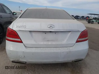 2014 Hyundai Equus Ultimate z VIN KMHGH4JH2EU090296, wystawiony jako Copart lot #74122484 z przebiegiem Nie podano mil oraz Szkody całkowita. Historia ofert i sprzedaży dostępna na DreamBid. Obrazek 6.