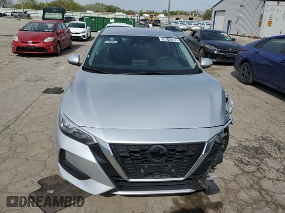 2023 Nissan Sentra SV z VIN 3N1AB8CV9PY278371, wystawiony jako Copart lot #56015105 z przebiegiem 57 421 mil mil oraz Szkoda całkowita • Salvage title. Historia ofert i sprzedaży dostępna na DreamBid. Obrazek 5.