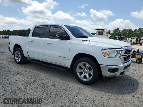 2020 Ram 1500 Big Horn with VIN 1C6RREFG6LN289012, listed as a Copart auction lot 61009815 with 129,977 mi miles and Salvage title. Bid and sale history available at DreamBid. Image 4.