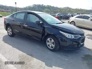 2017 Chevrolet Cruze LS with VIN 1G1BC5SM1H7147291, listed as a IAAI auction lot 41920233 with Not Provided miles and . Bid and sale history available at DreamBid. Image 1.