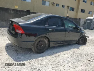 2008 Honda Civic LX with VIN 2HGFA16558H343198, listed as a Copart auction lot 52745625 with 217,403 mi miles and Salvage Title. Bid and sale history available at DreamBid. Image 3.