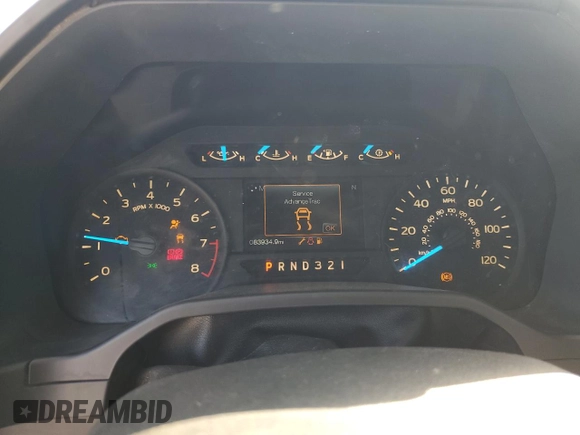 2016 Ford F-150 XL with VIN 1FTEW1CF3GKF76657, listed as a Copart auction lot 49923115 with 83,934 mi miles and Salvage Title. Bid and sale history available at carsss.com. Image 9.