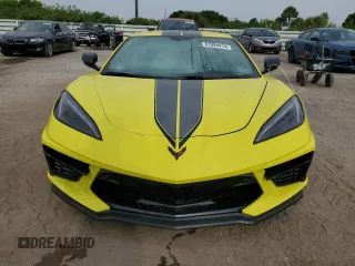 2022 Chevrolet Corvette 3LT with VIN 1G1YC3D4XN5100893, listed as a Copart auction lot 61994414 with 0 mi miles and Salvage Title. Bid and sale history available at carsss.com. Image 5.
