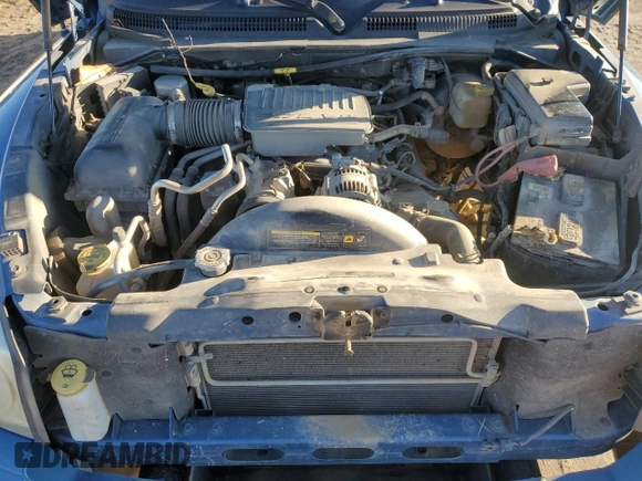 2006 Dodge Dakota SLT with VIN 1D7HW48NX6S503384, listed as a Copart auction lot 46328955 with 89,505 mi miles and Salvage Title. Bid and sale history available at carsss.com. Image 12.
