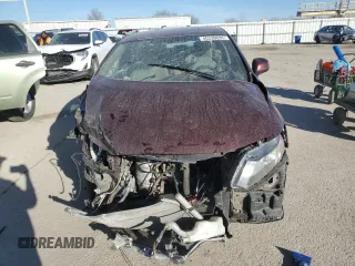 2013 Honda Civic LX with VIN 19XFB2F54DE037147, listed as a Copart auction lot 46339035 with Not Provided miles and Salvage Title. Bid and sale history available at DreamBid. Image 5.