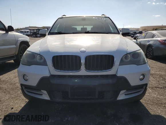 2007 BMW X5 3.0si with VIN 5UXFE43577L018075, listed as a Copart auction lot 81005304 with 128,100 mi miles and Salvage Title. Bid and sale history available at carsss.com. Image 5.
