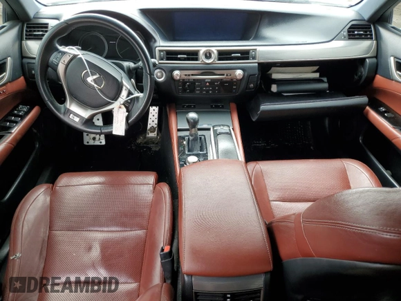 2015 Lexus GS 350 with VIN JTHBE1BL2FA001952, listed as a Copart auction lot 60040415 with 157,586 mi miles and Salvage title. Bid and sale history available at DreamBid. Image 8.
