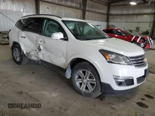 2015 Chevrolet Traverse LT with VIN 1GNKVHKD3FJ266597, listed as a Copart auction lot 58767925 with 125,001 mi miles and Salvage title. Bid and sale history available at DreamBid. Image 4.