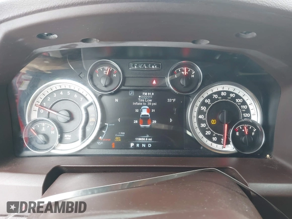 2018 Ram 1500 Big Horn with VIN 3C6RR7LT5JG140156, listed as a IAAI auction lot 41307883 with 119,650 mi miles. Bid and sale history available at carsss.com. Image 7.