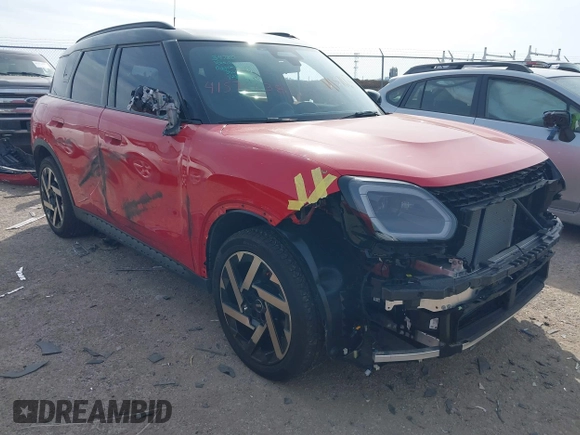 2025 MINI Countryman S z VIN WMZ23GA04S7P33413, wystawiony jako IAAI lot #41576638 z przebiegiem 9 505 mil mil oraz . Historia ofert i sprzedaży dostępna na DreamBid. Obrazek 6.