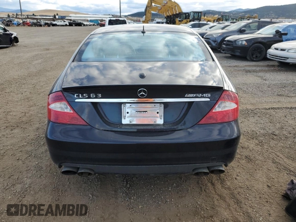 2006 Mercedes-Benz CLS-Class AMG with VIN WDDDJ76X26A022005, listed as a Copart auction lot 78529534 with 83,533 mi miles and Clean Title. Bid and sale history available at carsss.com. Image 6.