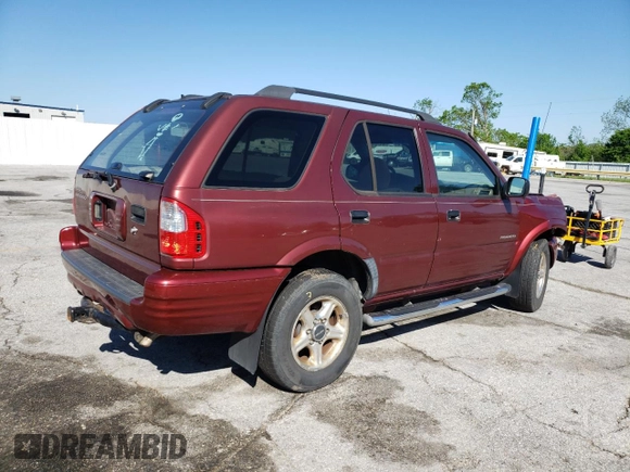 2003 Isuzu Rodeo с VIN 4S2DM58W634305399, выставлен на аукционе Copart как лот 55258335 с пробегом 223 105 миль миль и Списание • Salvage title. История ставок и продаж доступна на DreamBid. Изображение 3.