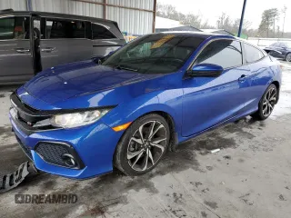 2019 Honda Civic Si with VIN 2HGFC3A53KH754944, listed as a Copart auction lot 46032245 with 56,706 mi miles and Salvage Title. Bid and sale history available at DreamBid. Image 1.