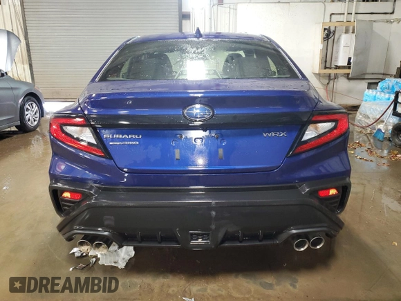 2023 Subaru WRX with VIN JF1VBAB67P8809729, listed as a Copart auction lot 51065505 with 13,023 mi miles and Salvage title. Bid and sale history available at DreamBid. Image 6.