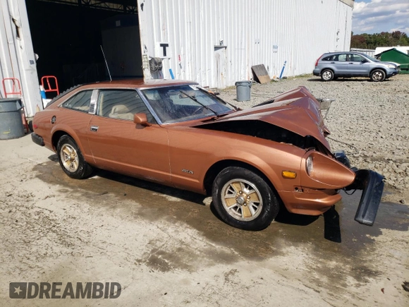 1981 Datsun 280ZX 2+2 z VIN JN1HZ06S6BX193317, wystawiony jako Copart lot #75494384 z przebiegiem 78 678 mil mil oraz Szkody całkowita. Historia ofert i sprzedaży dostępna na DreamBid. Obrazek 4.