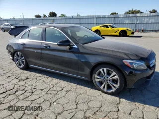 2018 Mercedes-Benz C 350e with VIN 55SWF4HB5JU245870, listed as a Copart auction lot 56415804 with 68,042 mi miles and Salvage title. Bid and sale history available at DreamBid. Image 4.