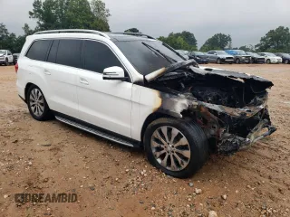 2017 Mercedes-Benz GLS with VIN 4JGDF6EE1HA834254, listed as a Copart auction lot 62611443 with 126,799 mi miles. Bid and sale history available at carsss.com. Image 4.