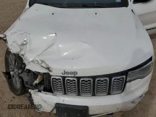 2017 Jeep Grand Cherokee Overland with VIN 1C4RJFCT6HC626918, listed as a Copart auction lot 44758135 with 85,112 mi miles and Salvage Title. Bid and sale history available at carsss.com. Image 12.