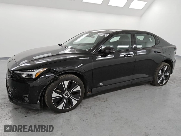 2023 Polestar 2 with VIN YSMEG3KA8PL150962, listed as a Copart auction lot 80530014 with 55,311 mi miles and Clean Title. Bid and sale history available at carsss.com. Image 1.