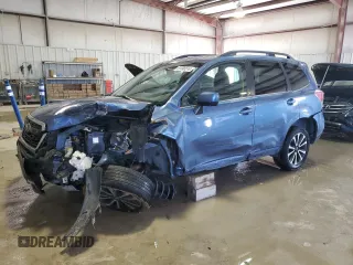 2018 Subaru Forester Premium with VIN JF2SJGEC8JH556577, listed as a Copart auction lot 81098514 with 82,777 mi miles and Salvage Title. Bid and sale history available at carsss.com. Image 1.