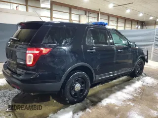 2015 Ford Utility Police Interceptor with VIN 1FM5K8AR4FGC26968, listed as a Copart auction lot 89174695 with 237,942 mi miles and Clean Title. Bid and sale history available at carsss.com. Image 3.