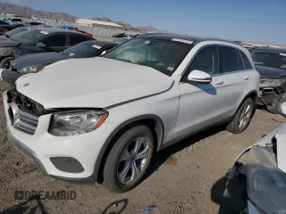 2018 Mercedes-Benz GLC with VIN WDC0G4JB2JV088342, listed as a Copart auction lot 86405734 with 0 mi miles and Salvage Title. Bid and sale history available at carsss.com. Image 1.