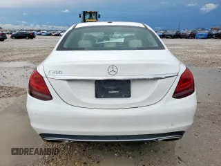 2021 Mercedes-Benz C 300 with VIN W1KWF8DB6MR647917, listed as a Copart auction lot 53898885 with 34,010 mi miles and Salvage title. Bid and sale history available at DreamBid. Image 6.