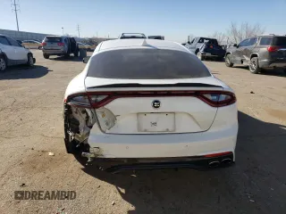 2018 Kia Stinger with VIN KNAE15LAXJ6030560, listed as a Copart auction lot 43964235 with 97,371 mi miles and Salvage Title. Bid and sale history available at DreamBid. Image 6.
