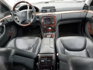 2001 Mercedes-Benz S-Class 6.0L with VIN WDBNG78J01A183286, listed as a Copart auction lot 87970425 with 0 mi miles and Clean Title. Bid and sale history available at carsss.com. Image 8.