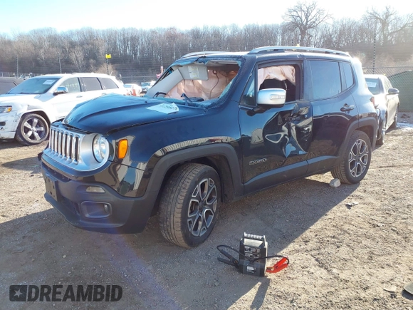 2016 Jeep Renegade Limited with VIN ZACCJADT1GPE09567, listed as a IAAI auction lot 41295278 with Not Provided miles and . Bid and sale history available at DreamBid. Image 17.