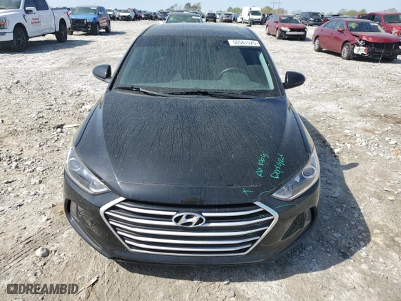 2018 Hyundai Elantra Value Edition with VIN 5NPD84LF4JH214592, listed as a Copart auction lot 50581525 with 65,511 mi miles and Salvage Title. Bid and sale history available at carsss.com. Image 5.