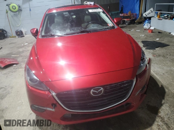 2018 Mazda 3 Grand Touring with VIN 3MZBN1W36JM217890, listed as a Copart auction lot 45745375 with 81,797 mi miles and Salvage Title. Bid and sale history available at carsss.com. Image 5.