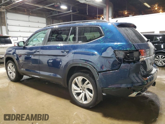 2023 Volkswagen Atlas 3.6L V6 SE w/Technology with VIN 1V2KR2CA5PC511774, listed as a Copart auction lot 46451225 with 38,140 mi miles and Salvage Title. Bid and sale history available at carsss.com. Image 2.
