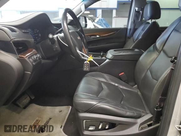 2017 Cadillac Escalade ESV Premium Luxury z VIN 1GYS4JKJ6HR222990, wystawiony jako Copart lot #89366985 z przebiegiem 121 934 mil mil oraz Szkoda całkowita • Salvage title. Historia ofert i sprzedaży dostępna na DreamBid. Obrazek 7.