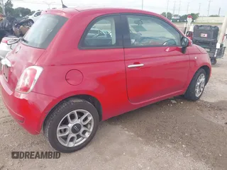 2015 FIAT 500 Pop with VIN 3C3CFFAR5FT623853, listed as a IAAI auction lot 42746661 with 97,217 mi miles and . Bid and sale history available at DreamBid. Image 4.