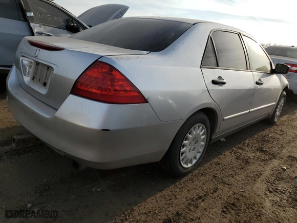 2007 Honda Accord Sdn VP with VIN 1HGCM56127A214895, listed as a Copart auction lot 48973635 with 285,762 mi miles and Salvage Title. Bid and sale history available at carsss.com. Image 3.