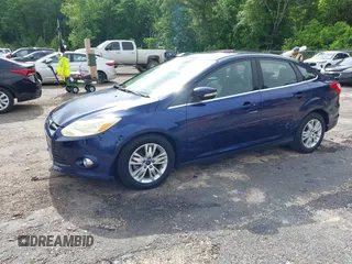 2012 Ford Focus SEL with VIN 1FAHP3H20CL135266, listed as a IAAI auction lot 42169559 with 196,104 mi miles. Bid and sale history available at carsss.com. Image 2.