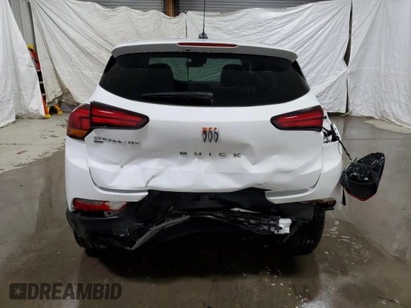 2025 Buick Encore GX Preferred with VIN KL4AMCSL1SB203398, listed as a Copart auction lot 63255575 with 1,270 mi miles and Clean title. Bid and sale history available at DreamBid. Image 6.