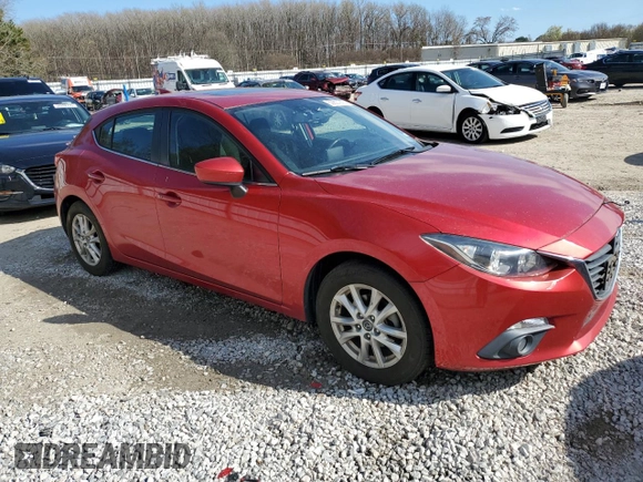 2016 Mazda 3 i Touring with VIN 3MZBM1M71GM311905, listed as a Copart auction lot 50607915 with 89,835 mi miles and Salvage Title. Bid and sale history available at DreamBid. Image 4.