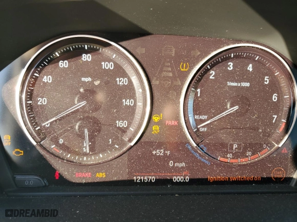 2018 BMW X2 sDrive28i with VIN WBXYJ3C31JEJ81396, listed as a Copart auction lot 49343795 with 121,570 mi miles and Salvage Title. Bid and sale history available at carsss.com. Image 9.