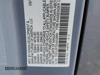 2021 Honda Accord Sport with VIN 1HGCV2F30MA029866, listed as a Copart auction lot 58736855 with 28,216 mi miles and Salvage title. Bid and sale history available at DreamBid. Image 12.