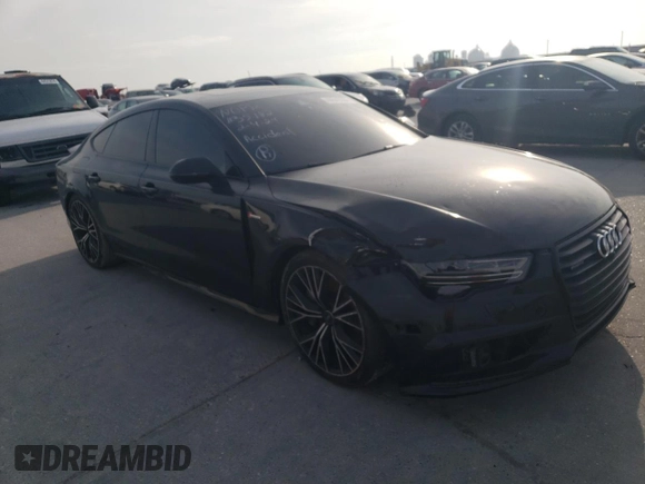 2017 Audi A7 Prestige with VIN WAU22AFC4HN105999, listed as a Copart auction lot 44943304 with 0 mi miles. Bid and sale history available at carsss.com. Image 4.