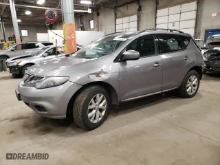 2011 Nissan Murano SV with VIN JN8AZ1MW0BW156347, listed as a Copart auction lot 48242205 with 163,489 mi miles and Non Repairable. Bid and sale history available at carsss.com. Image 1.