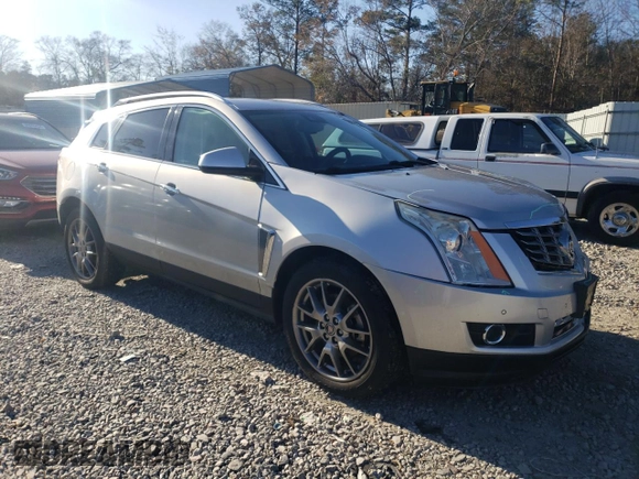 2016 Cadillac SRX Premium Collection with VIN 3GYFNDE39GS566659, listed as a Copart auction lot 87093314 with 91,411 mi miles and Salvage title. Bid and sale history available at DreamBid. Image 4.